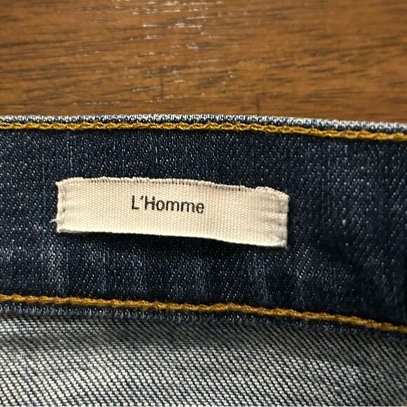 FRAME Denim  Men’s L'Homme Dark Wash Slim Fit Jeans in Cotswolds Size 31 - Picture 6 of 14